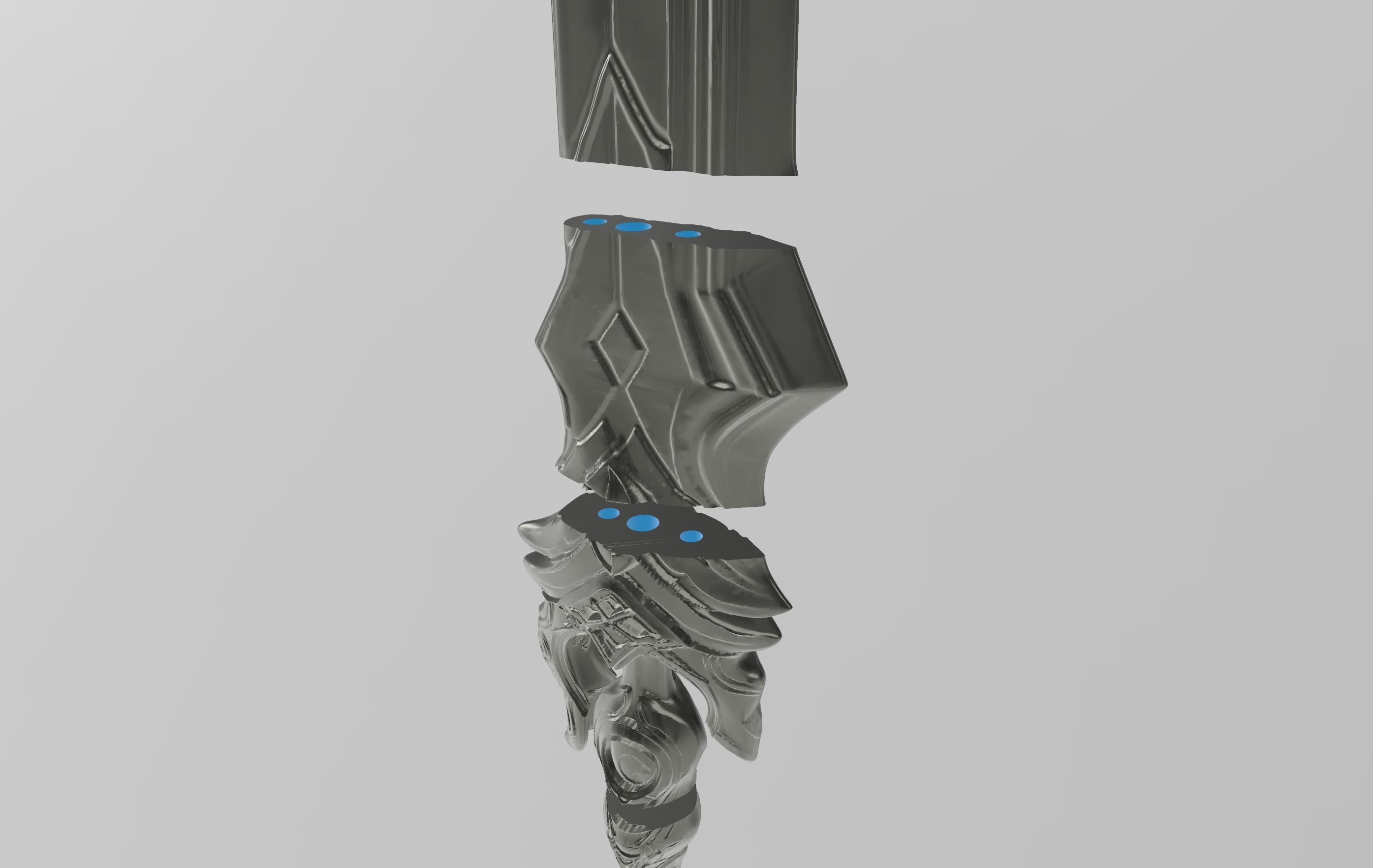 Genshin Impact - Prototype Aminus Digital 3D Model 3D print model_2