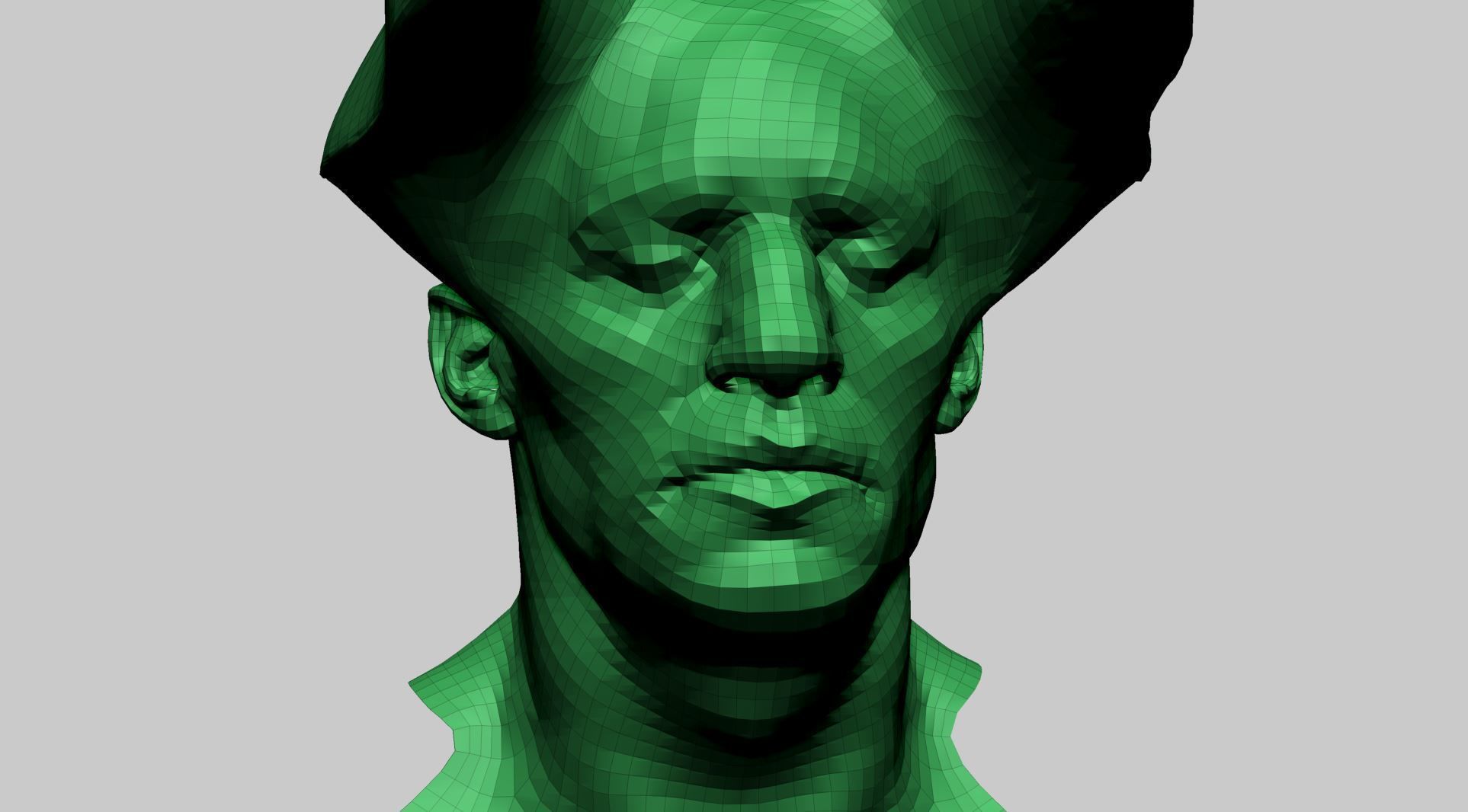 Creature Head G 3D model_14