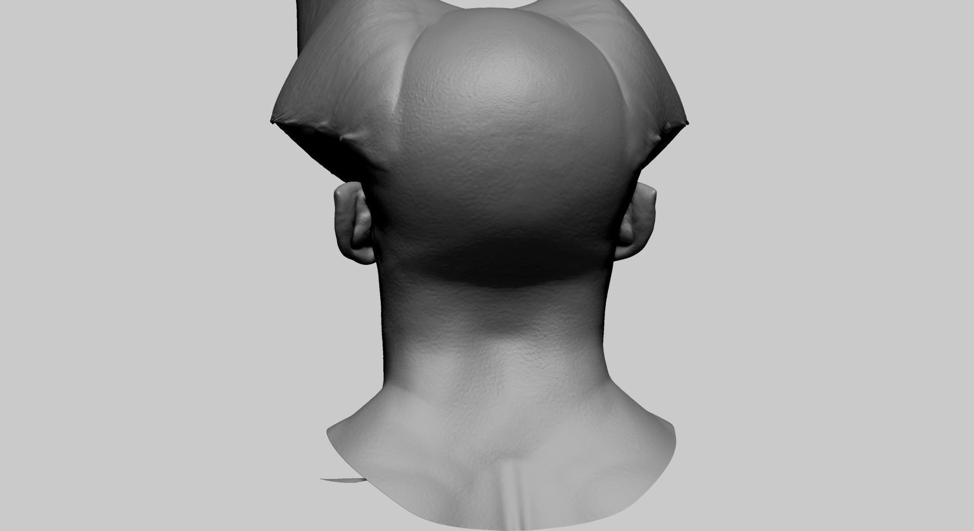 Creature Head G 3D model_4