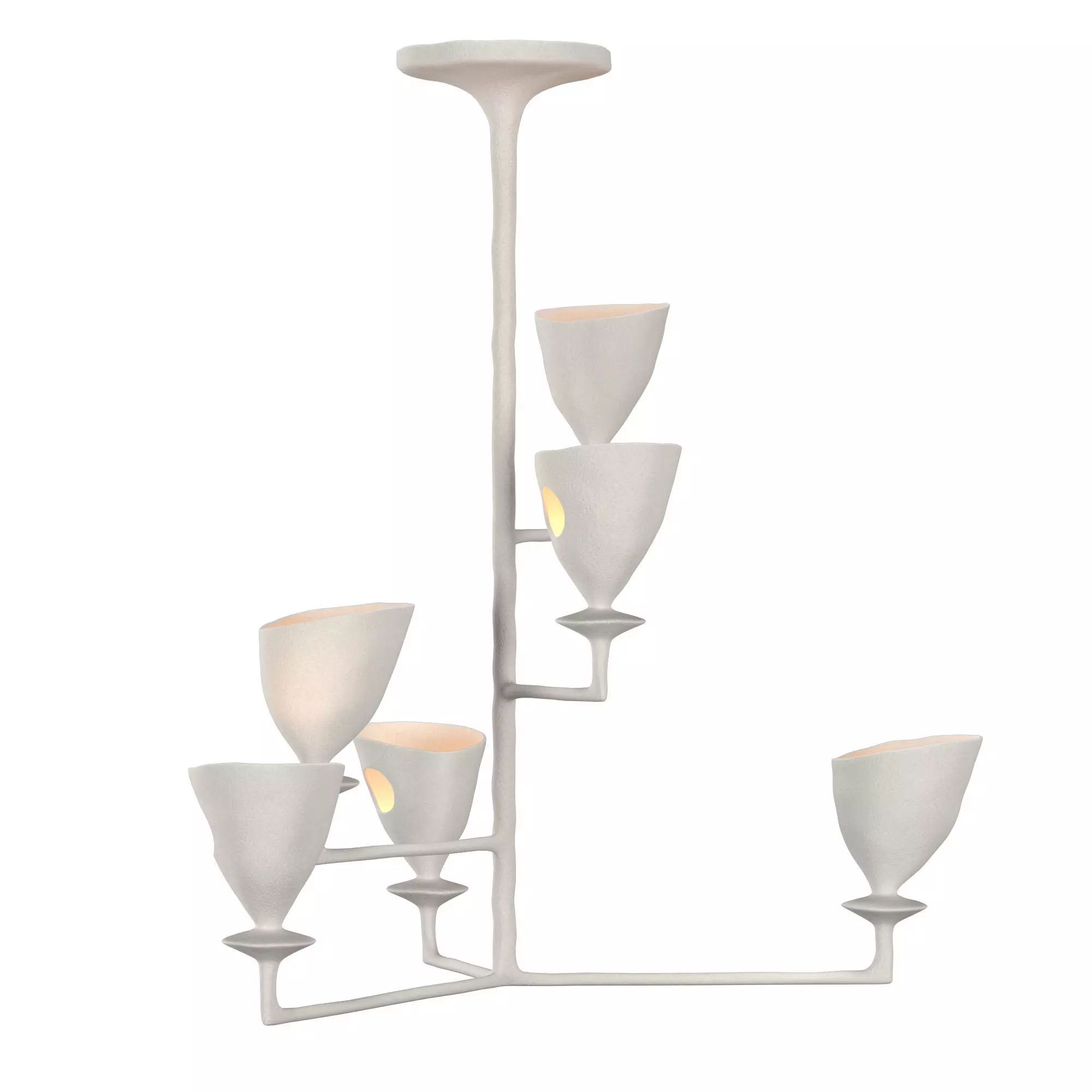 Nisos ceiling light Low-poly 3D model