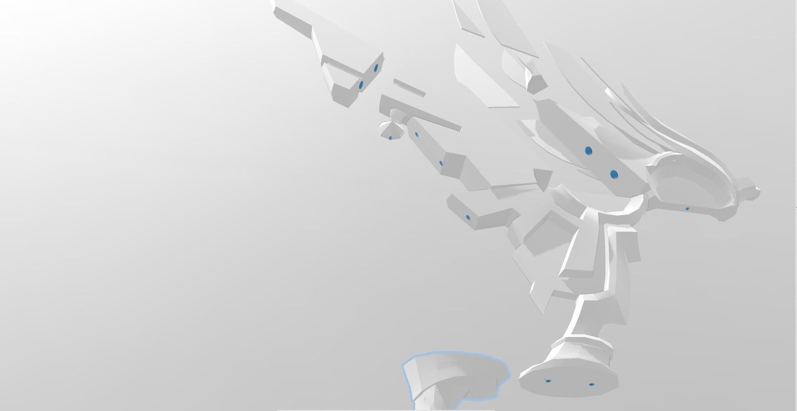 Genshin Impact - Skyward Harp Digital 3D Model 3D print model_4