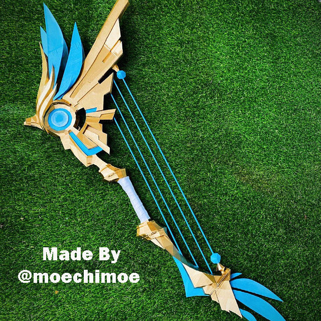 Genshin Impact - Skyward Harp Digital 3D Model 3D print model_1