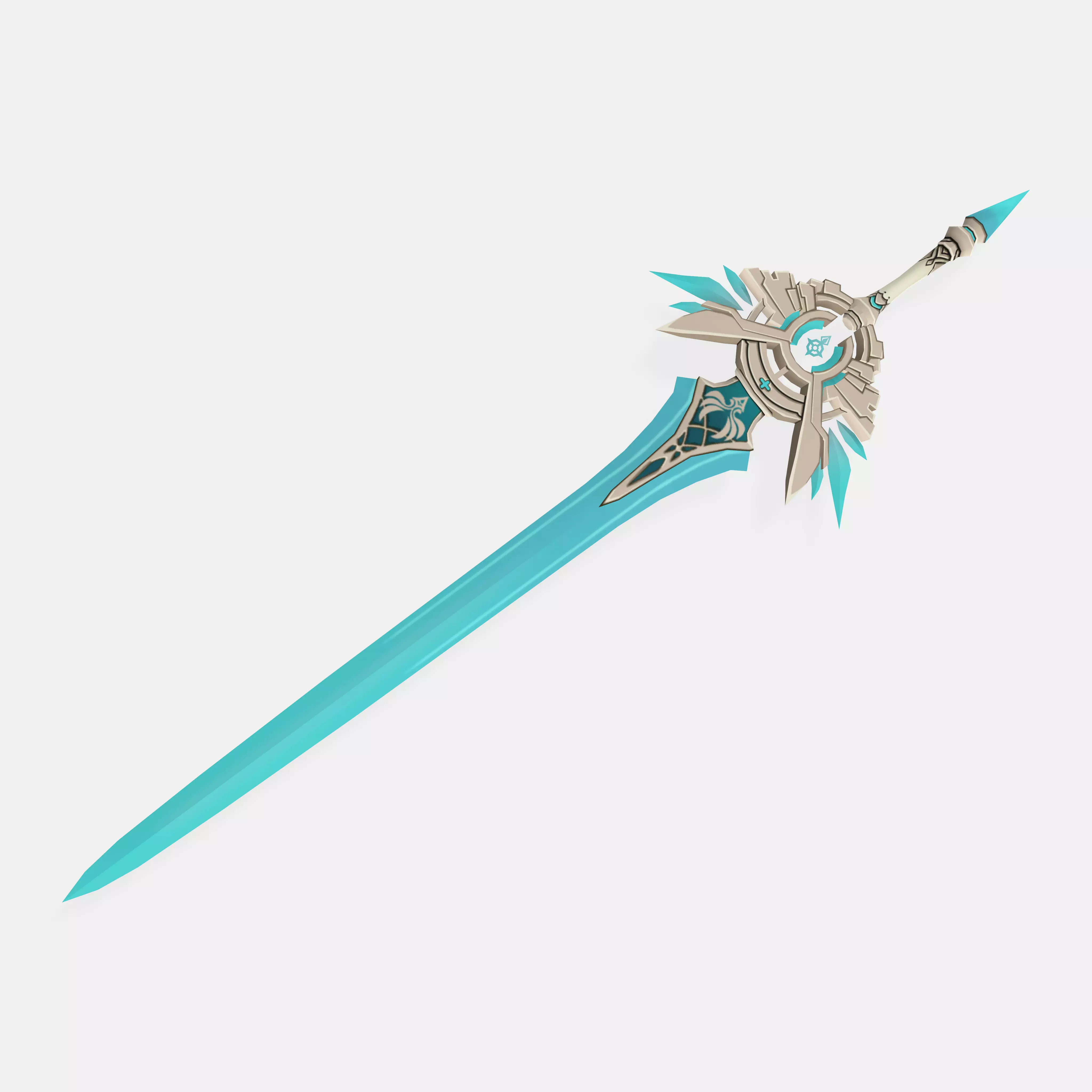 Genshin Impact - Skyward Blade Digital 3D Model 3D print model_0