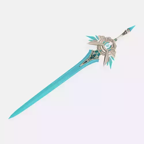 Genshin Impact - Skyward Blade Digital 3D Model