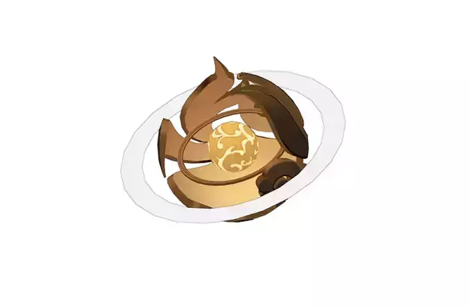 Genshin Impact - Solar Pearl 3D Model 