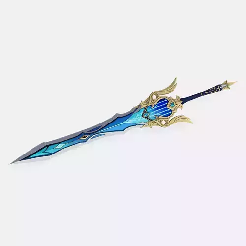 Genshin Impact - Song of Broken Pines 3D Model