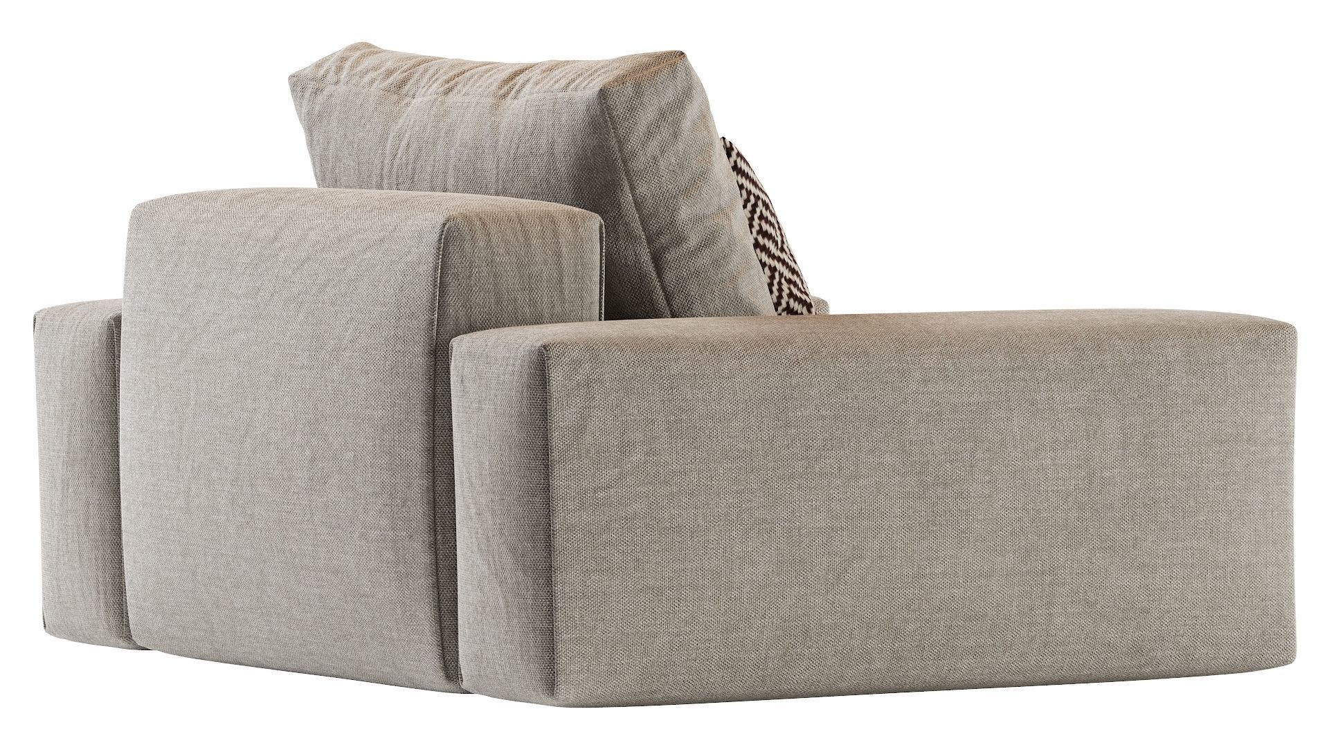 Hudson Armchair 3D model_7