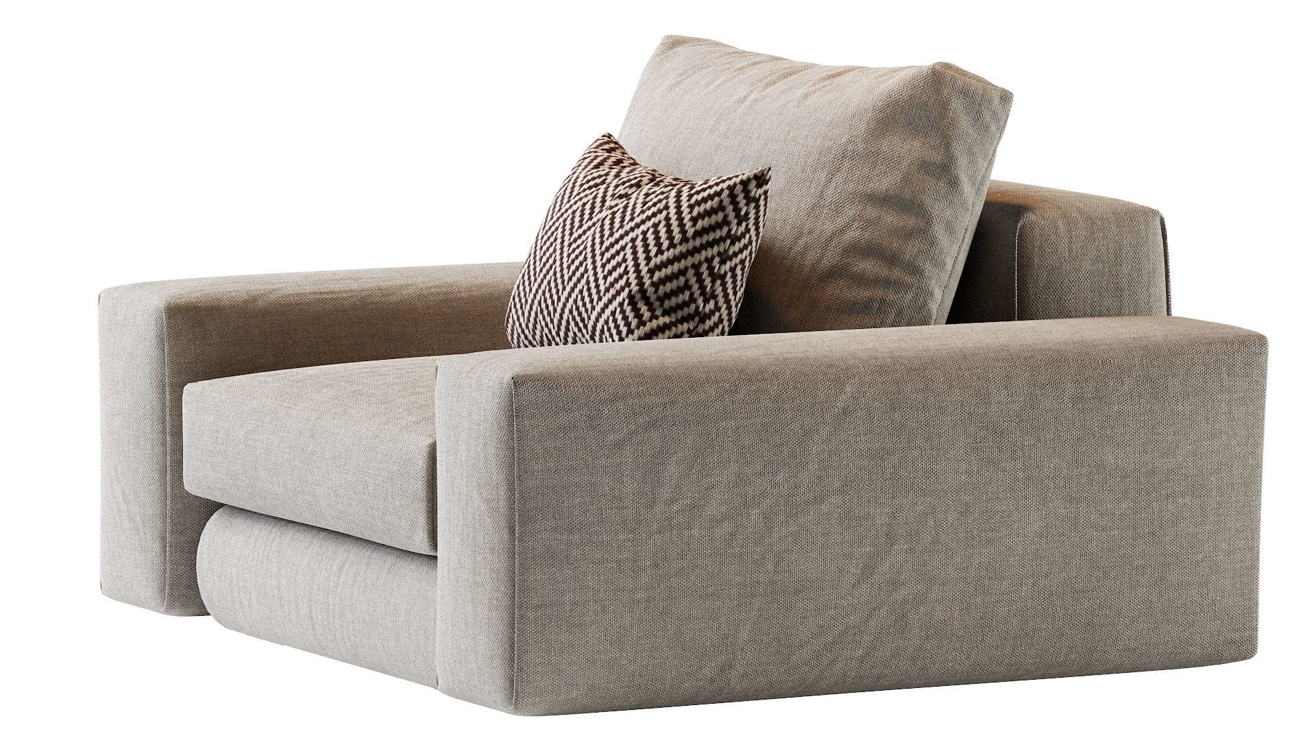 Hudson Armchair 3D model_25