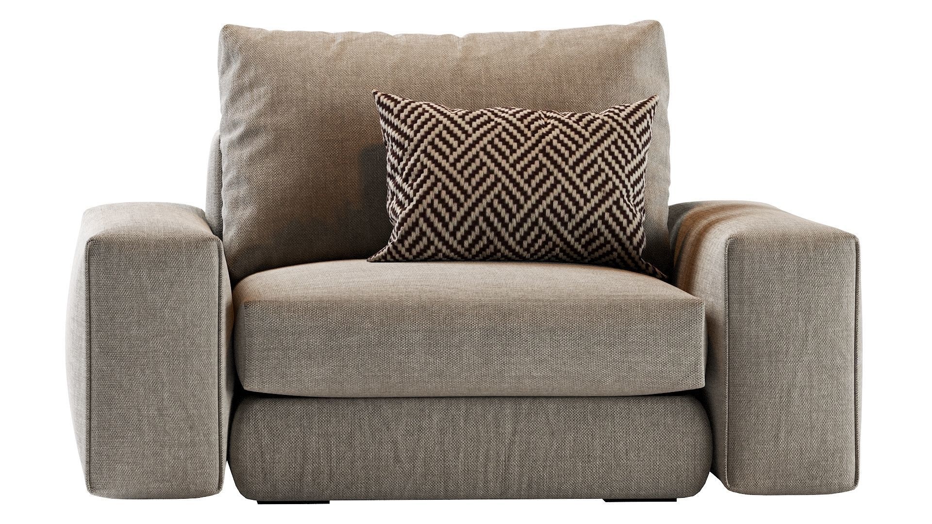 Hudson Armchair 3D model_26