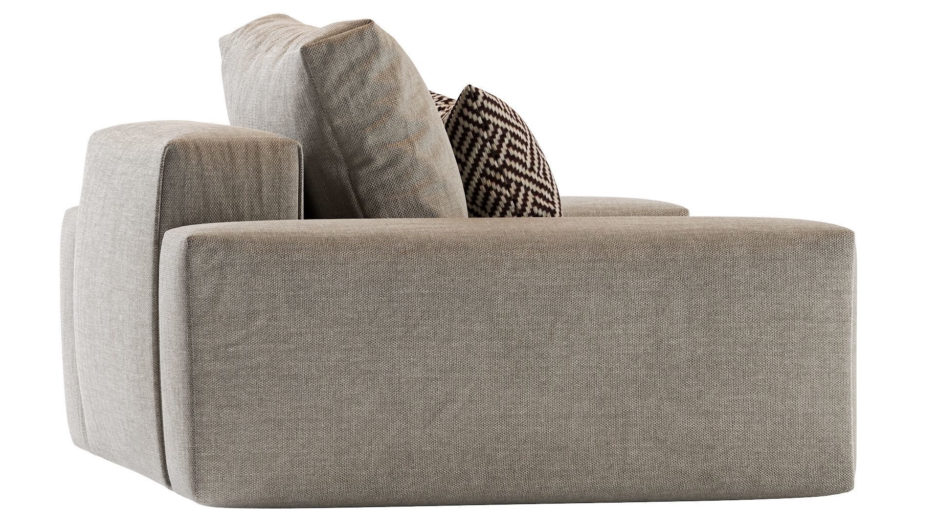 Hudson Armchair 3D model_8