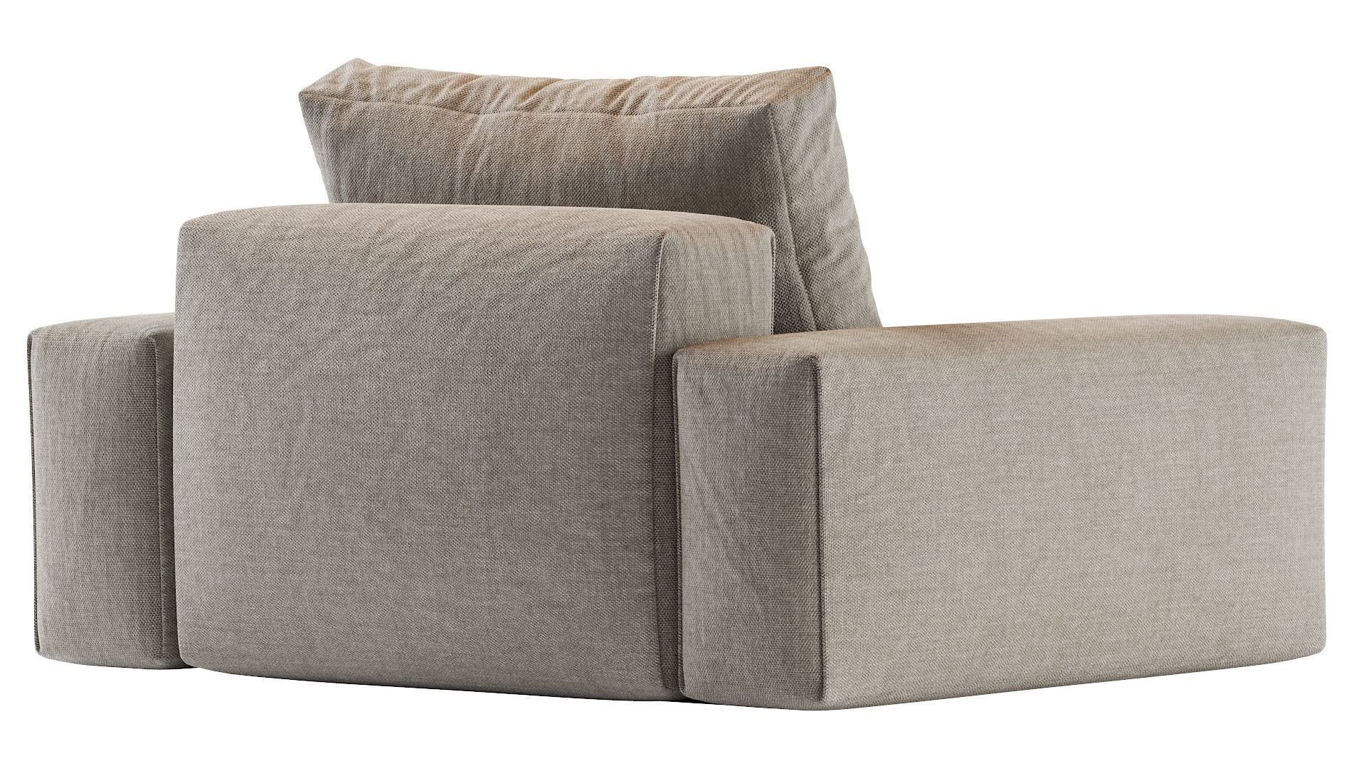 Hudson Armchair 3D model_15