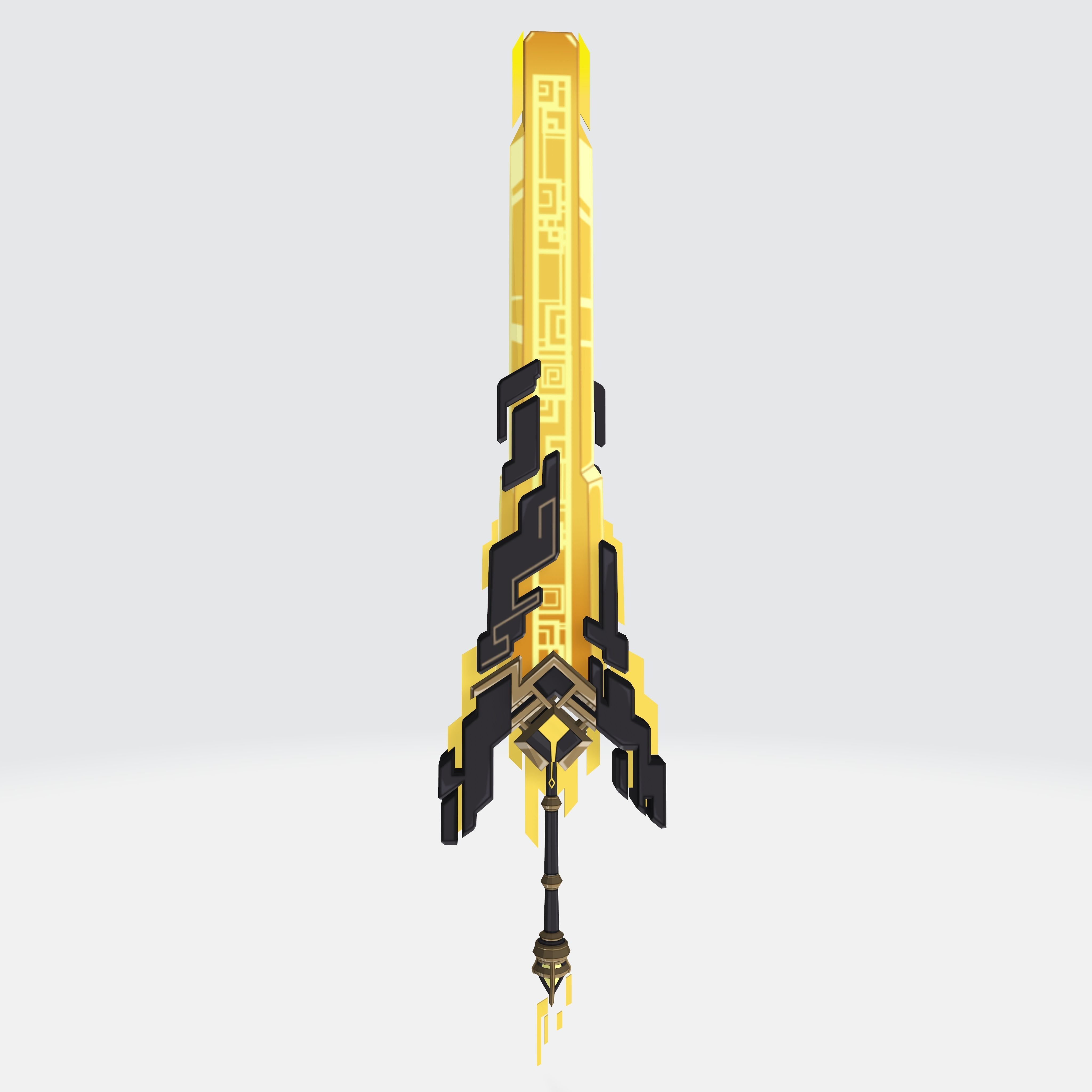 Genshin Impact - The Unforged Digital 3D Model 3D print model_1