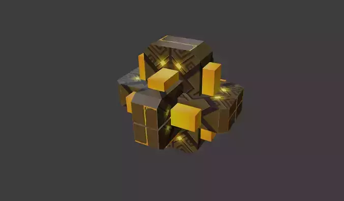 Genshin Impact - Zhongli Orb 3D Model