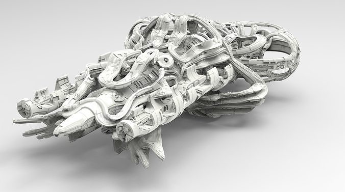 space equipment node 00147 3D model