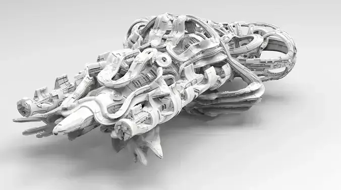 space equipment node 00147 3D model