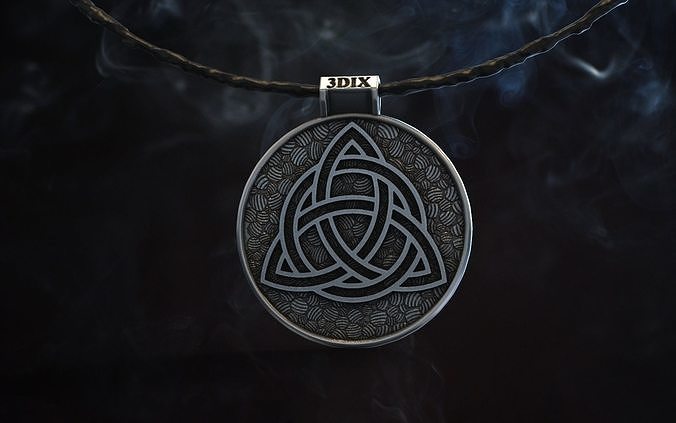 Pendant Triquetra Free 3D print model