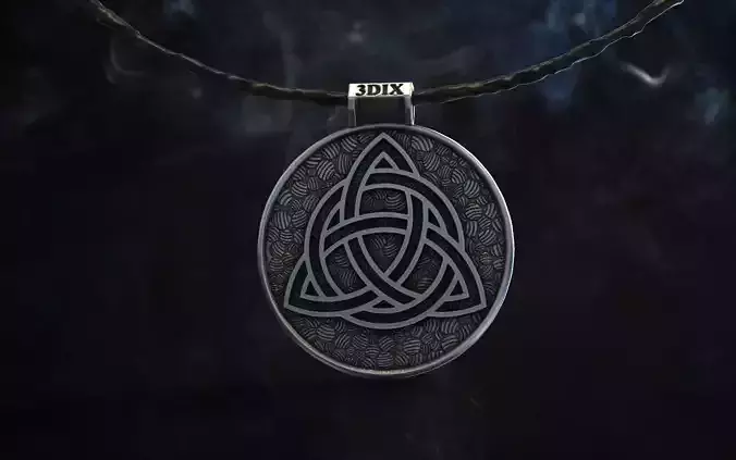 Pendant Triquetra Free 3D print model