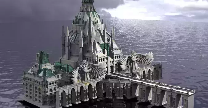Harry Potter Inspired Castle 2