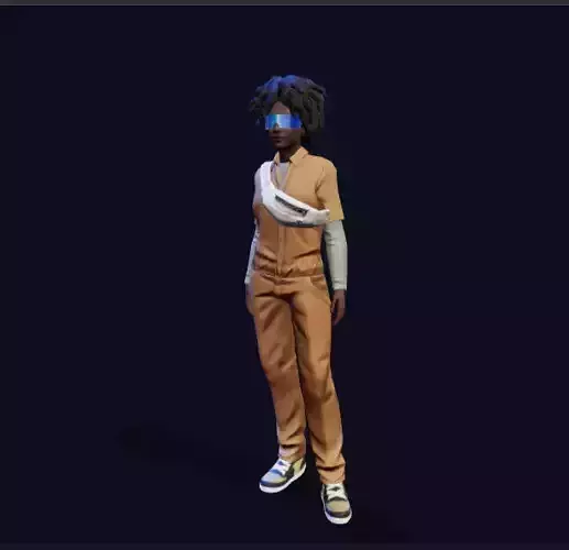 NIKI N7G  CHARACTER FOR CREATING STYLE GAMES Battle Royale