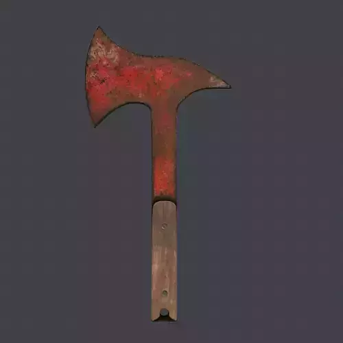 Axe Rusty Free 3D model