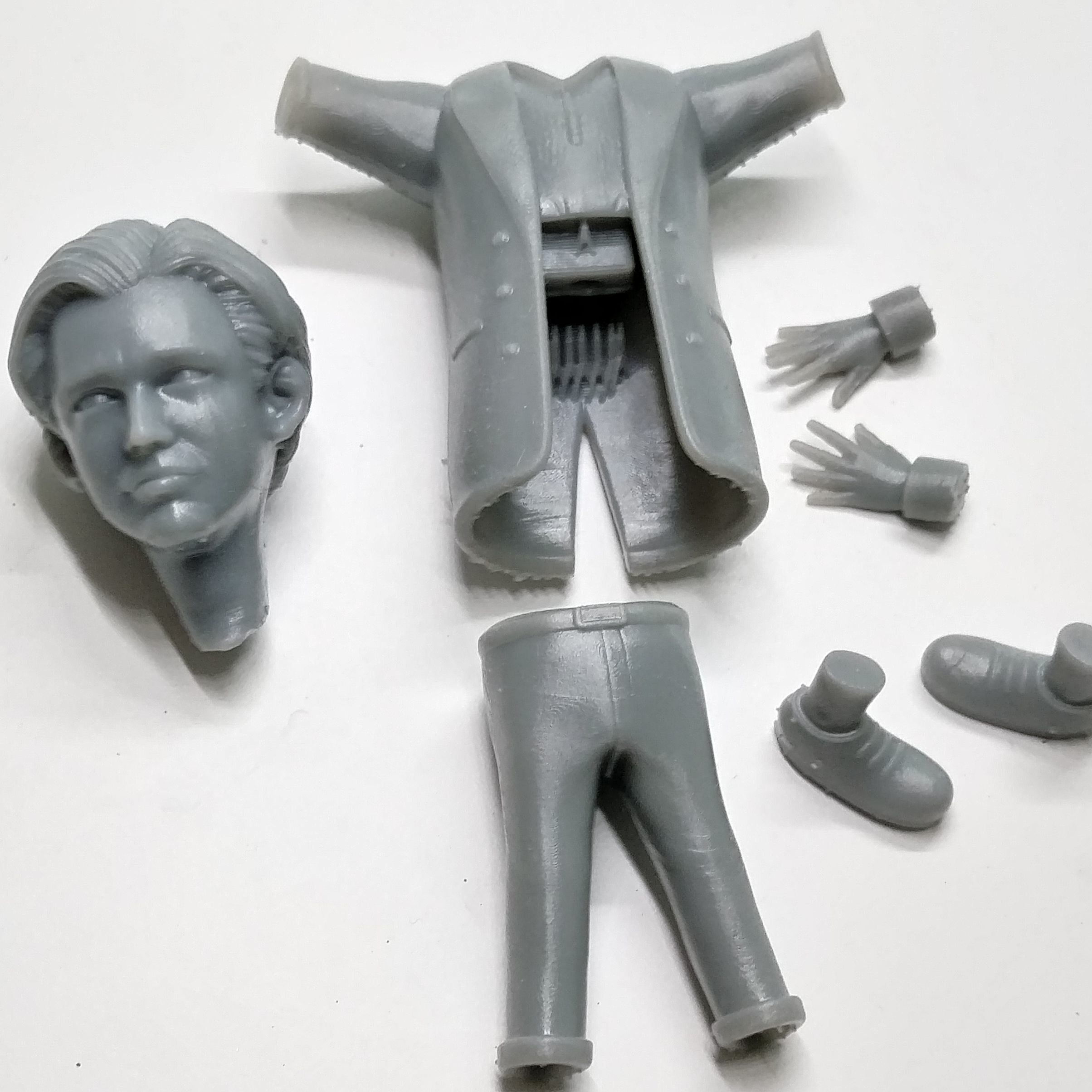 Titanic Man DiCaprio miniature 3D print model_11