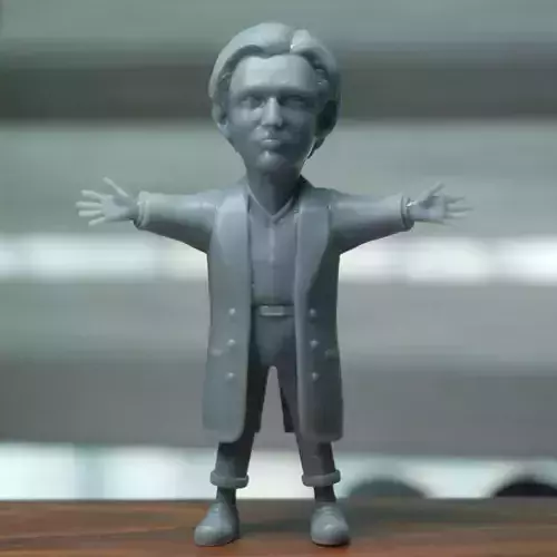 Titanic Man DiCaprio miniature 3D print model