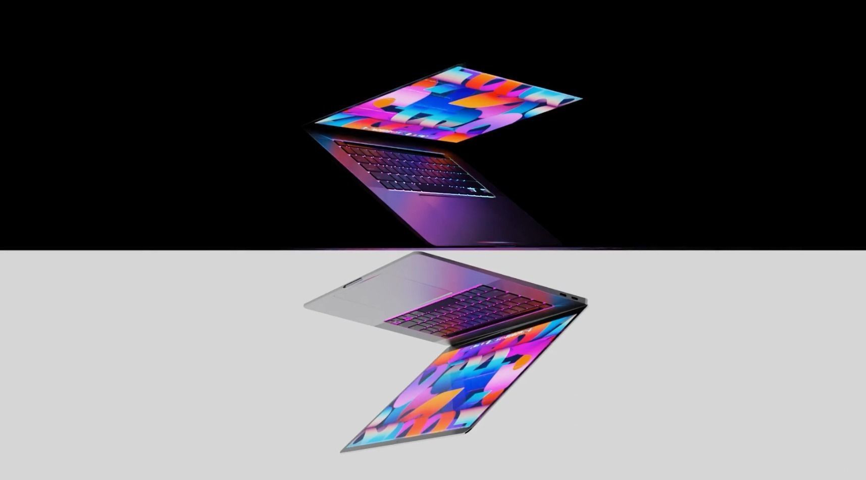 Macbook Pro 2021 Free 3D model_5