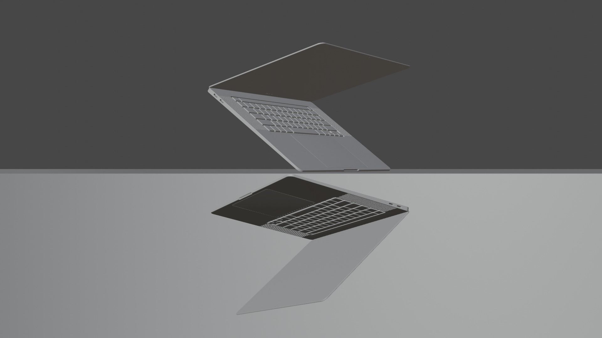 Macbook Pro 2021 Free 3D model_12