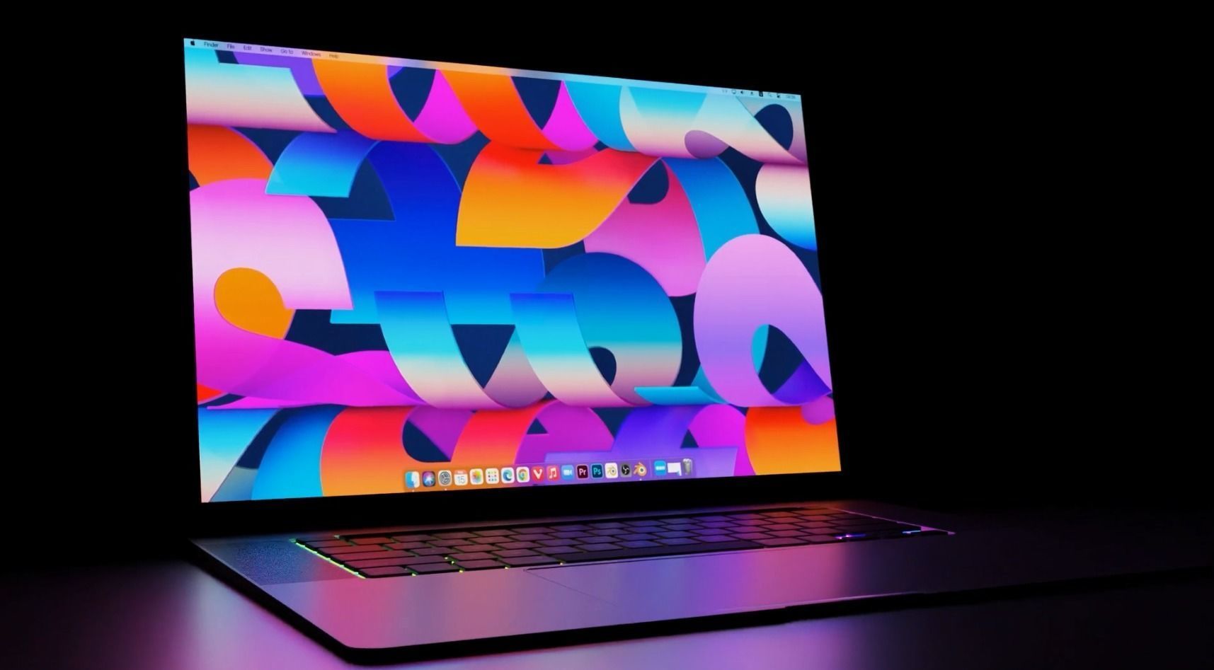 Macbook Pro 2021 Free 3D model_2