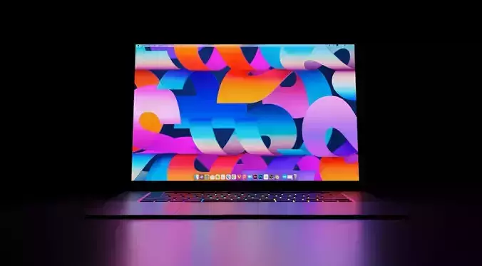 Macbook Pro 2021 Free 3D model