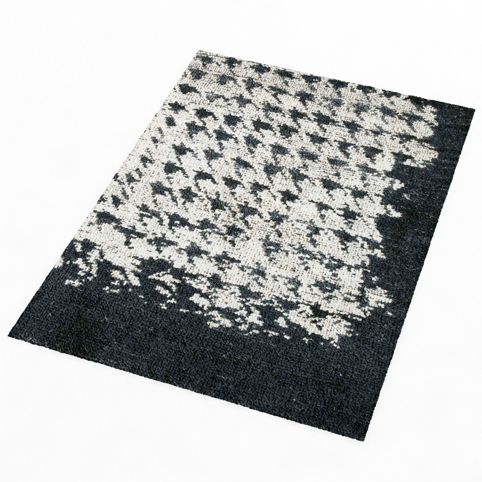 Baxter SCARLET PIED DE POULE CARPET 3D model_1