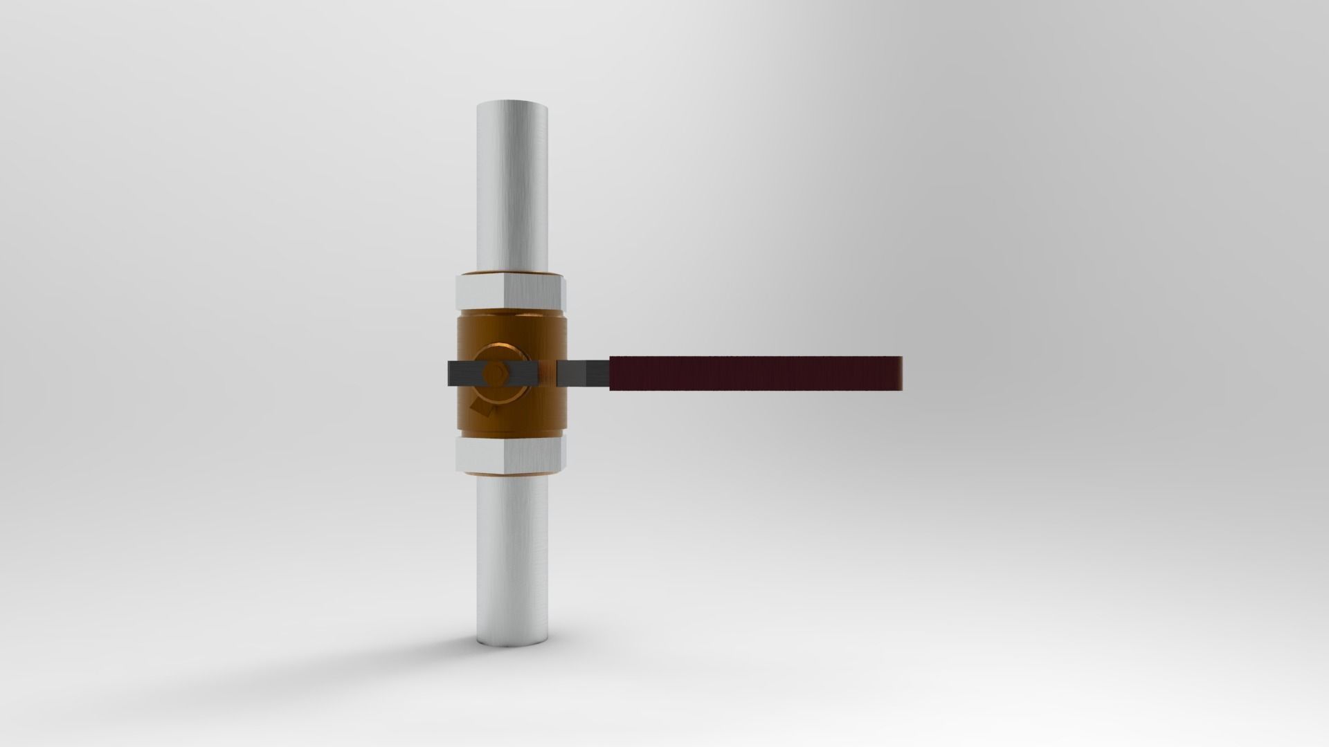 ball valve 1 2 in 3D print model_4