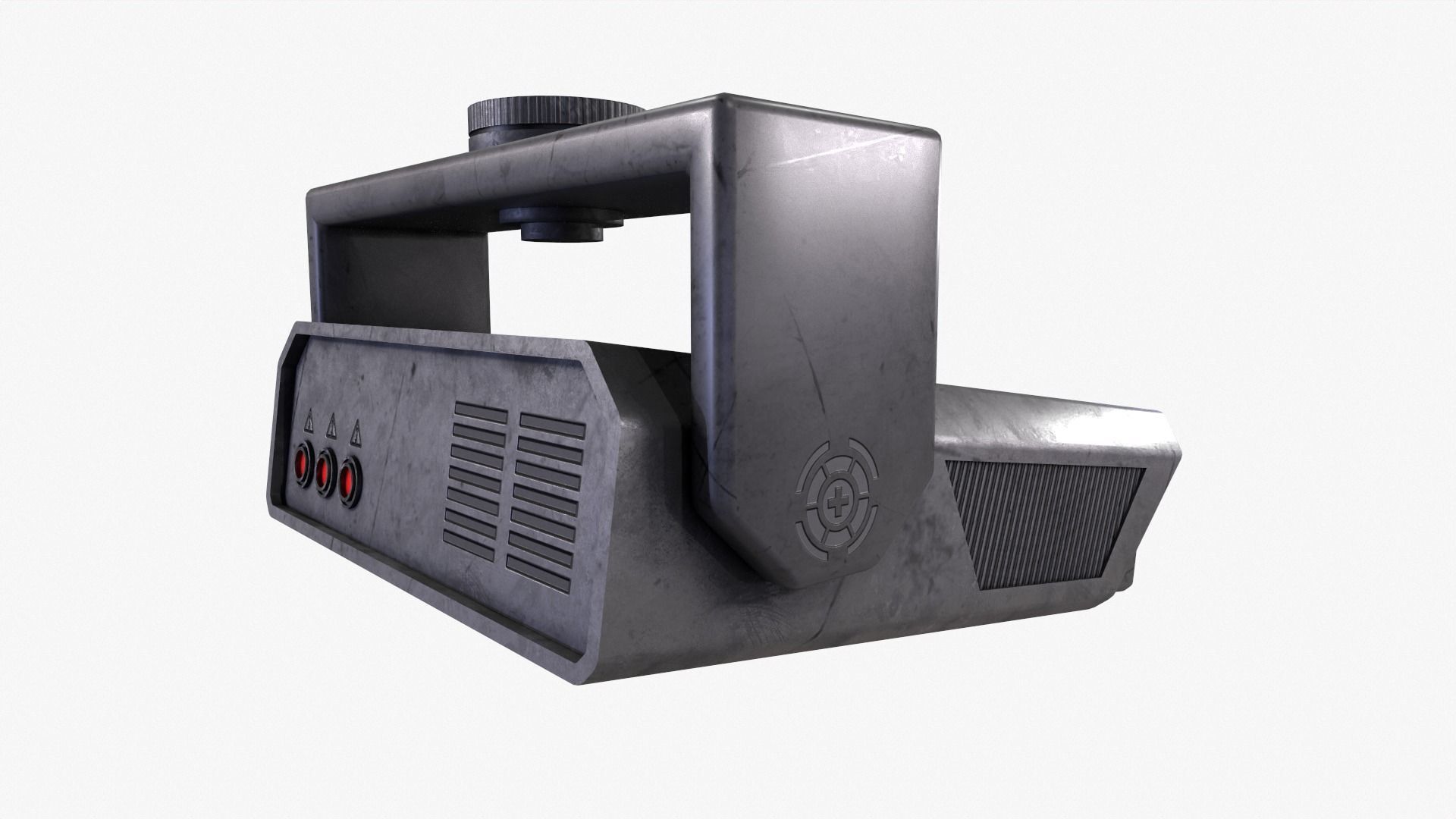 Security Camera Low-poly 3D model_6