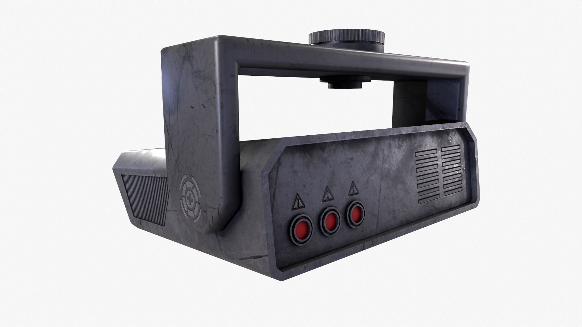 Security Camera Low-poly 3D model_5