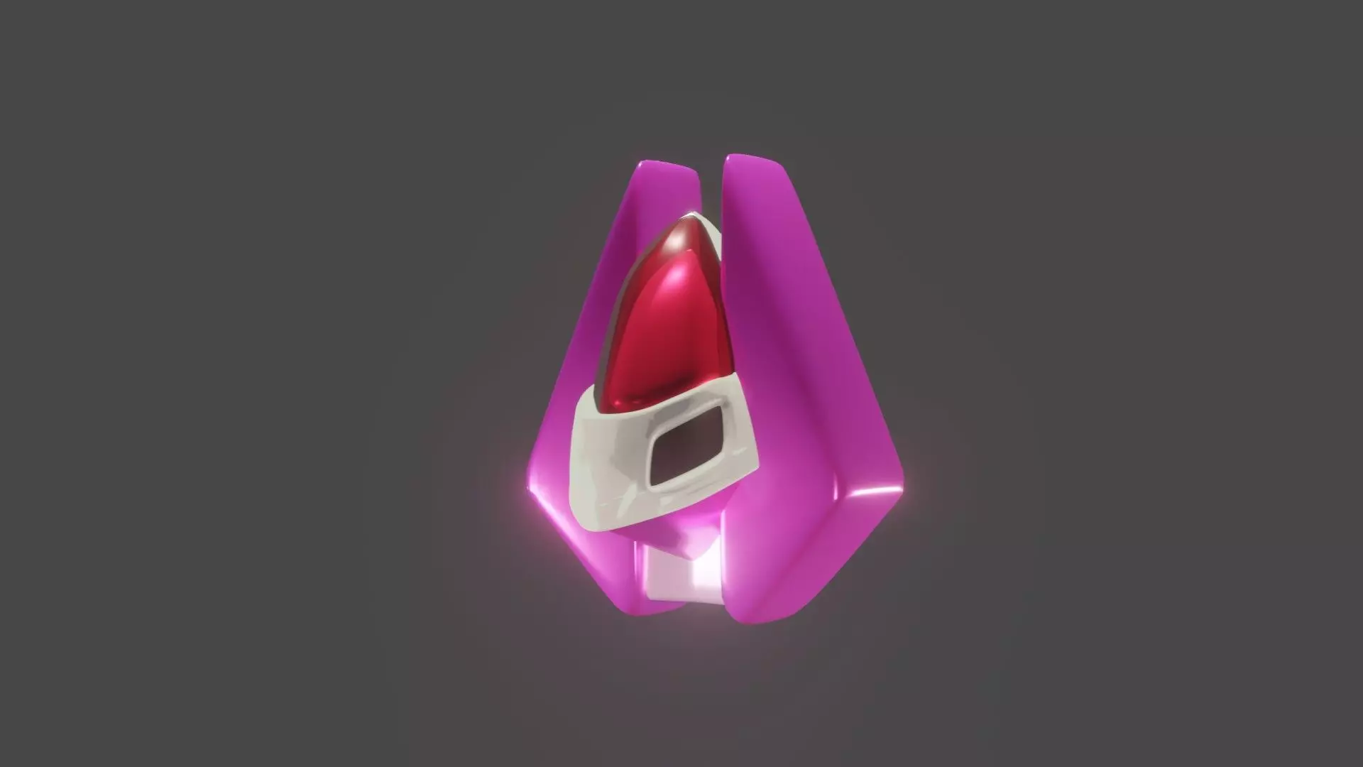 Biometal P spaceship 3D print model