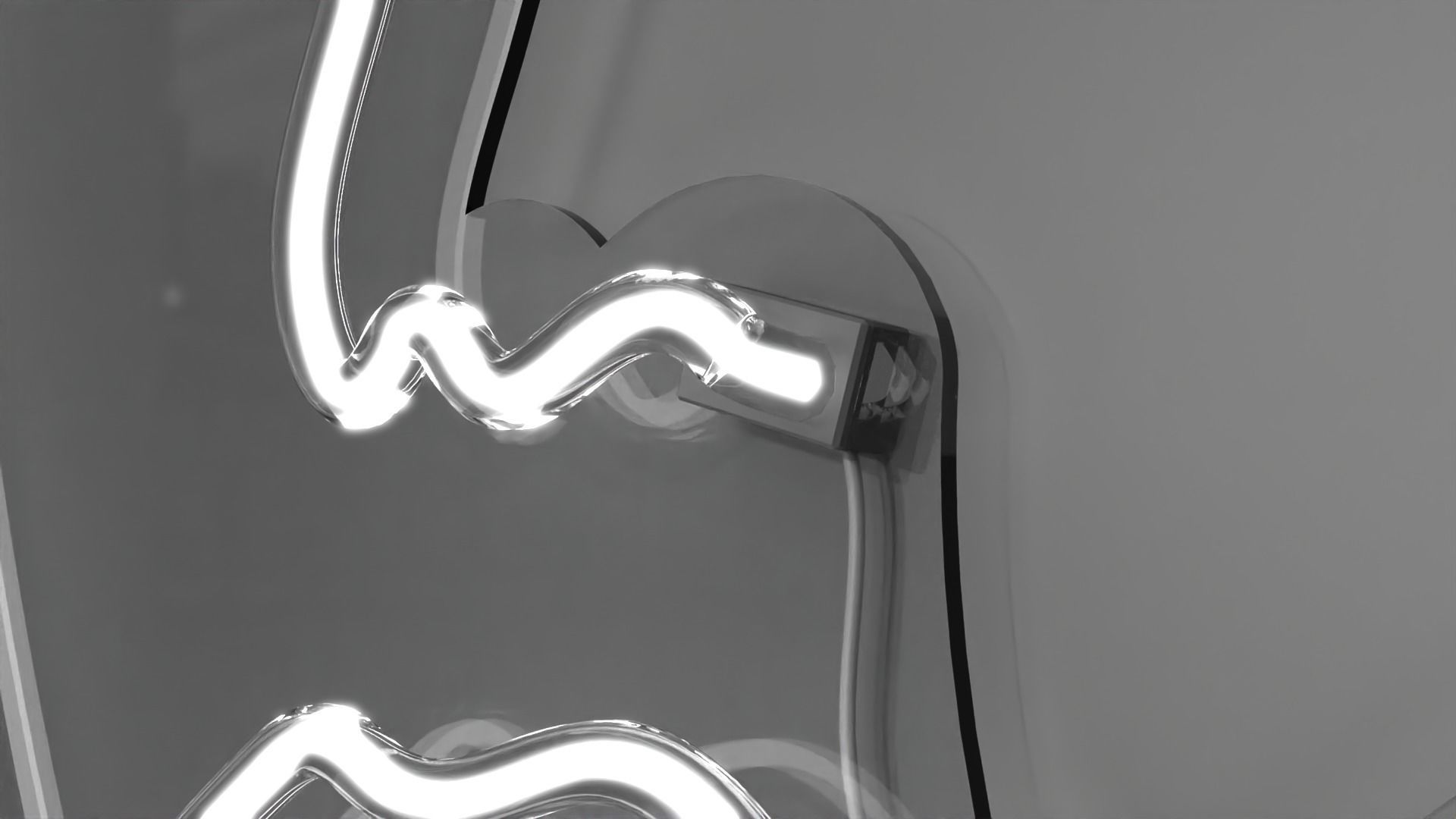 Face 1 - Neon Sign 3D model_4