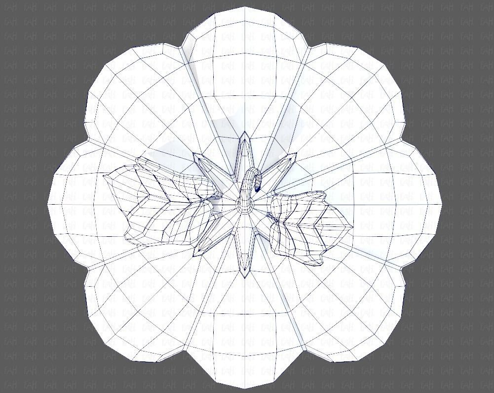 Cap V30 Low-poly 3D model_36