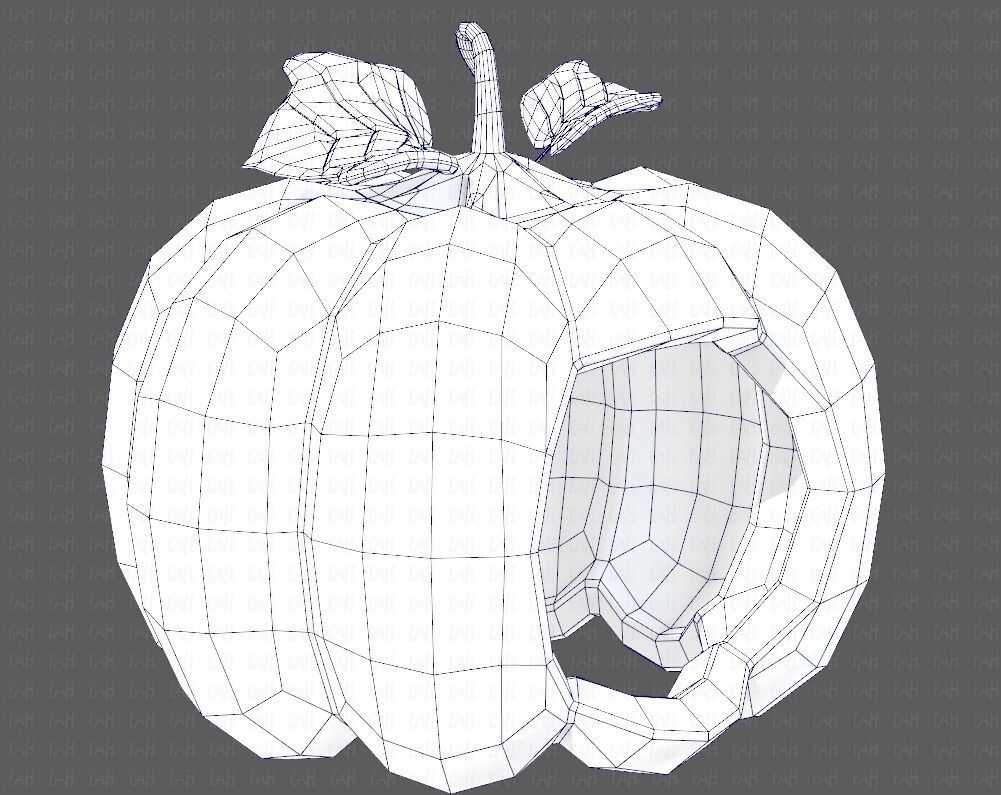 Cap V30 Low-poly 3D model_40