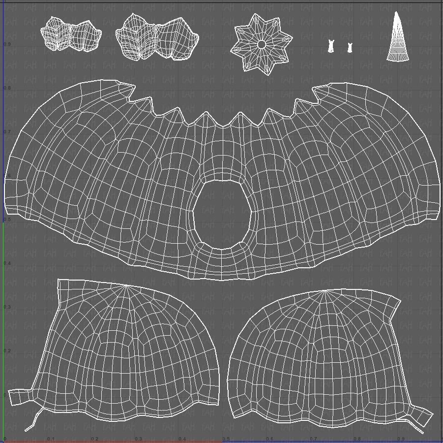 Cap V30 Low-poly 3D model_45