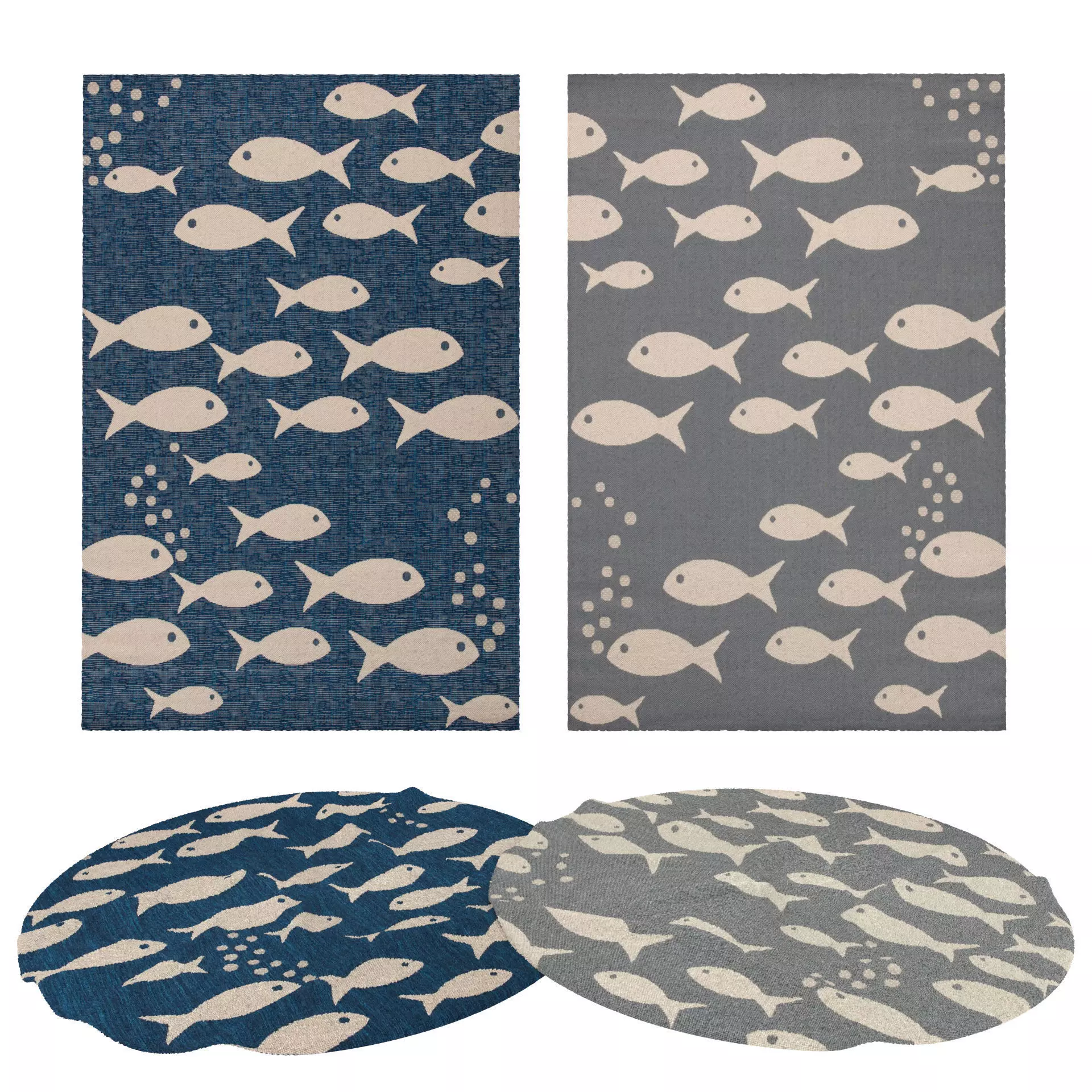 Rugs No 670 Low-poly 3D model_0