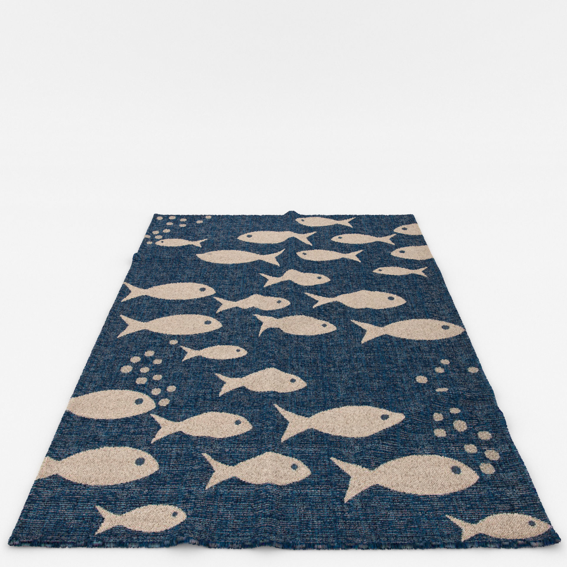 Rugs No 670 Low-poly 3D model_10