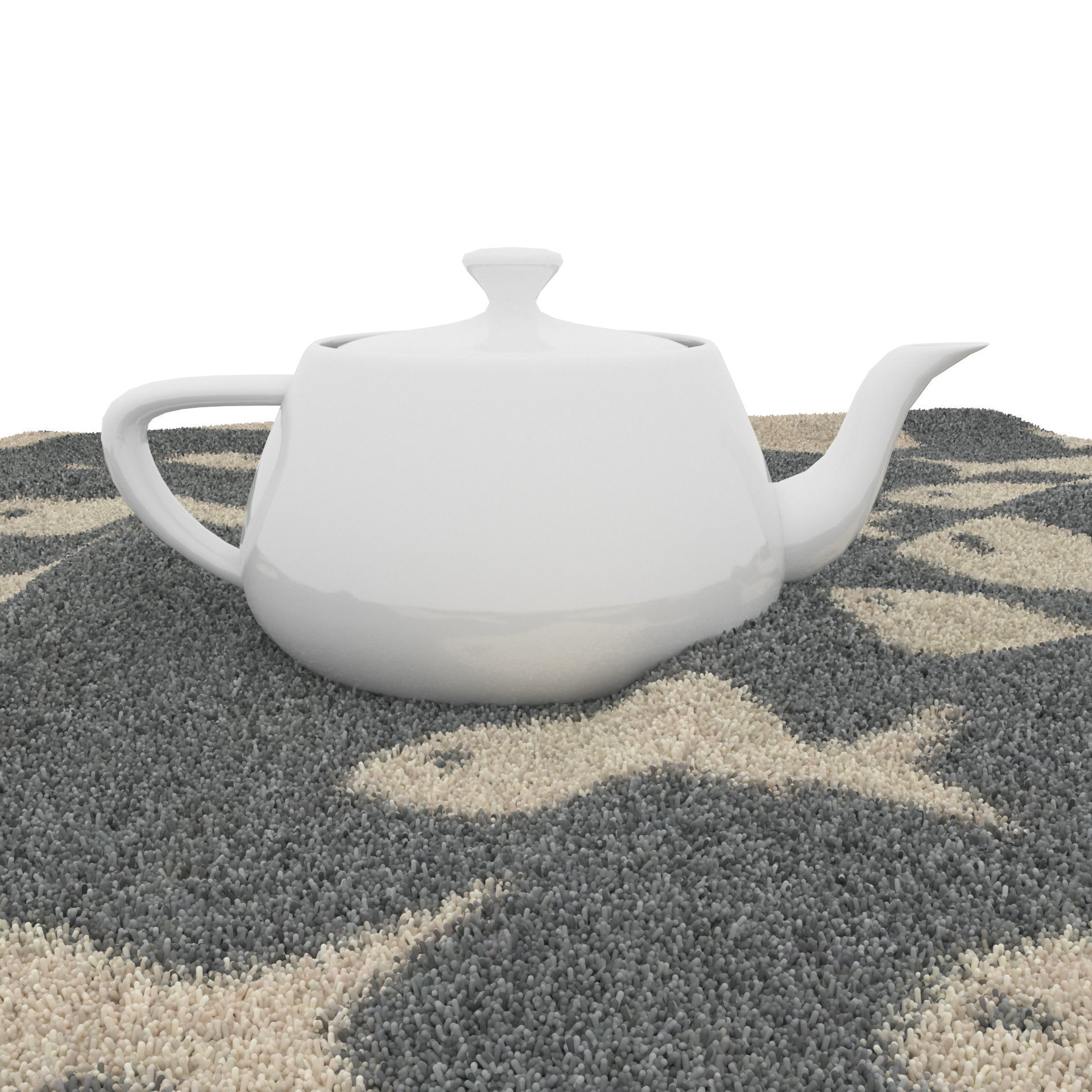 Rugs No 670 Low-poly 3D model_8