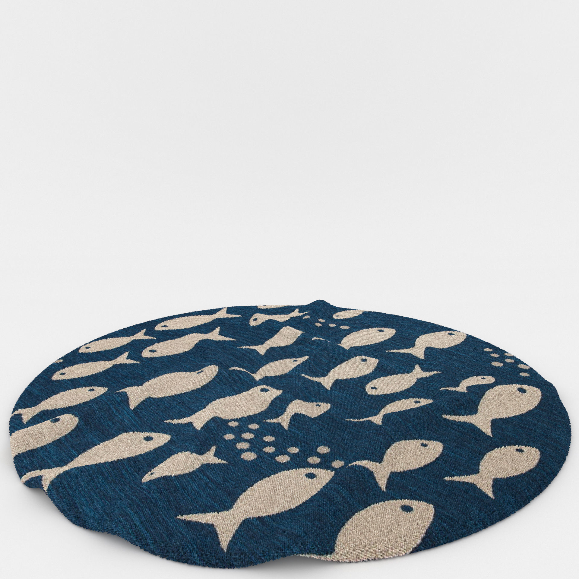 Rugs No 670 Low-poly 3D model_7