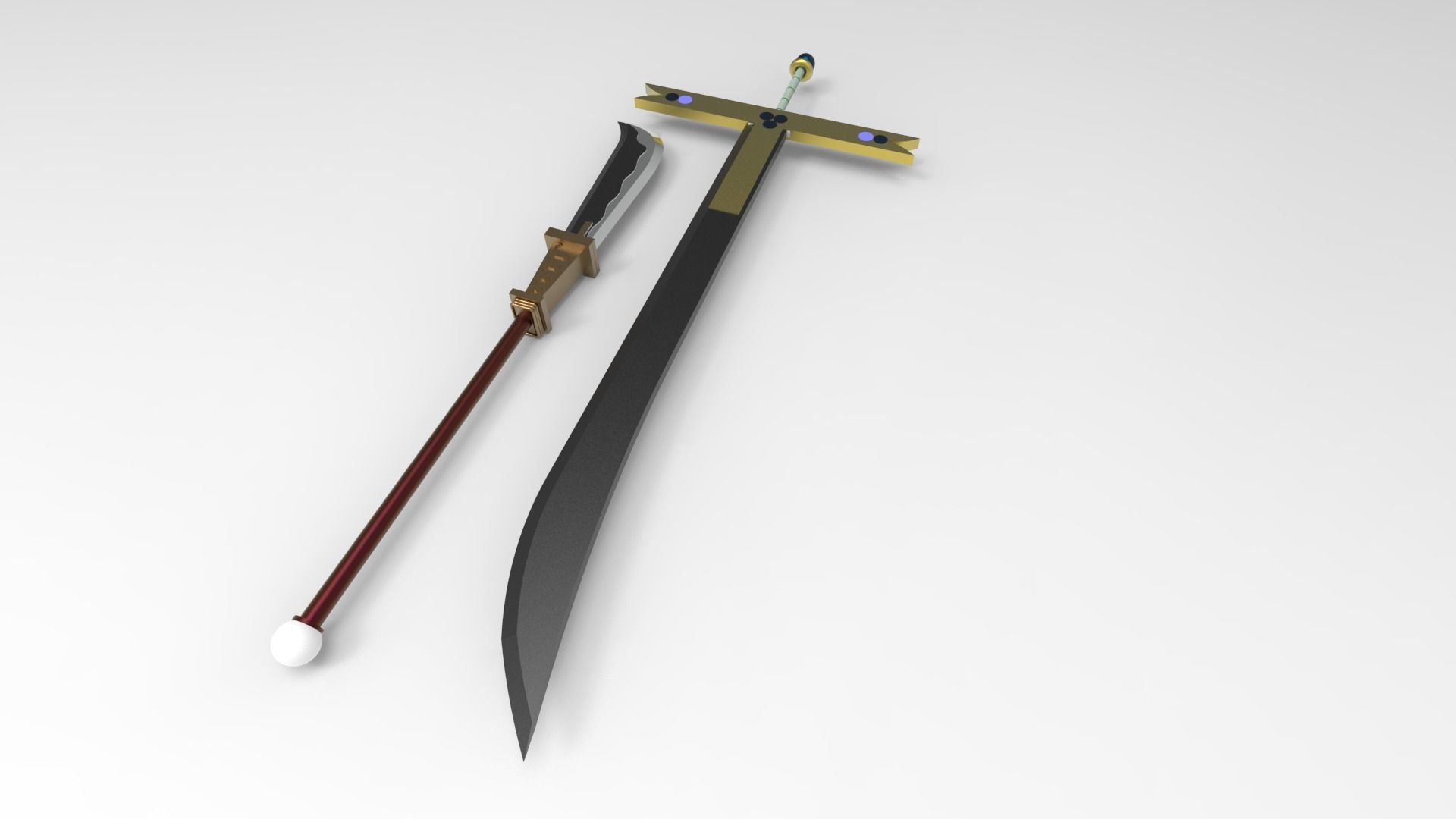 Murakumogiri and yoru takanome 3D print model_9