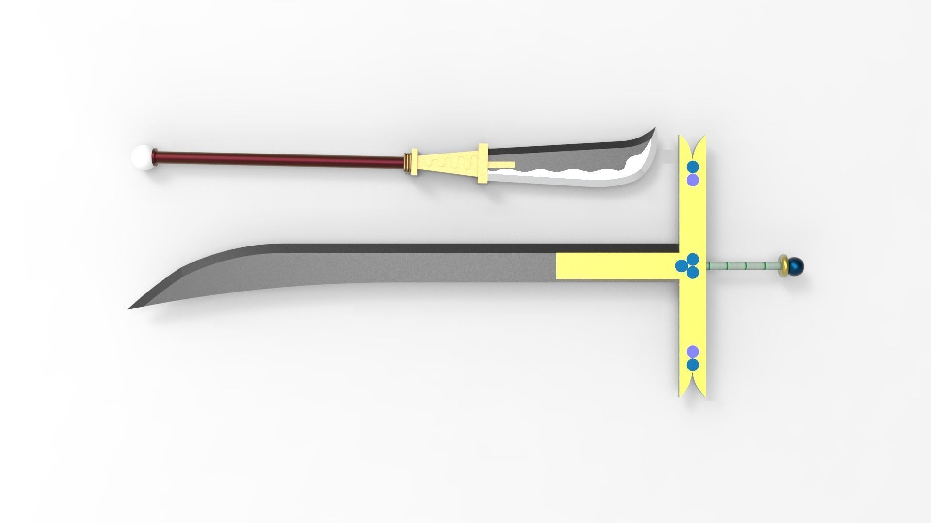 Murakumogiri and yoru takanome 3D print model_6