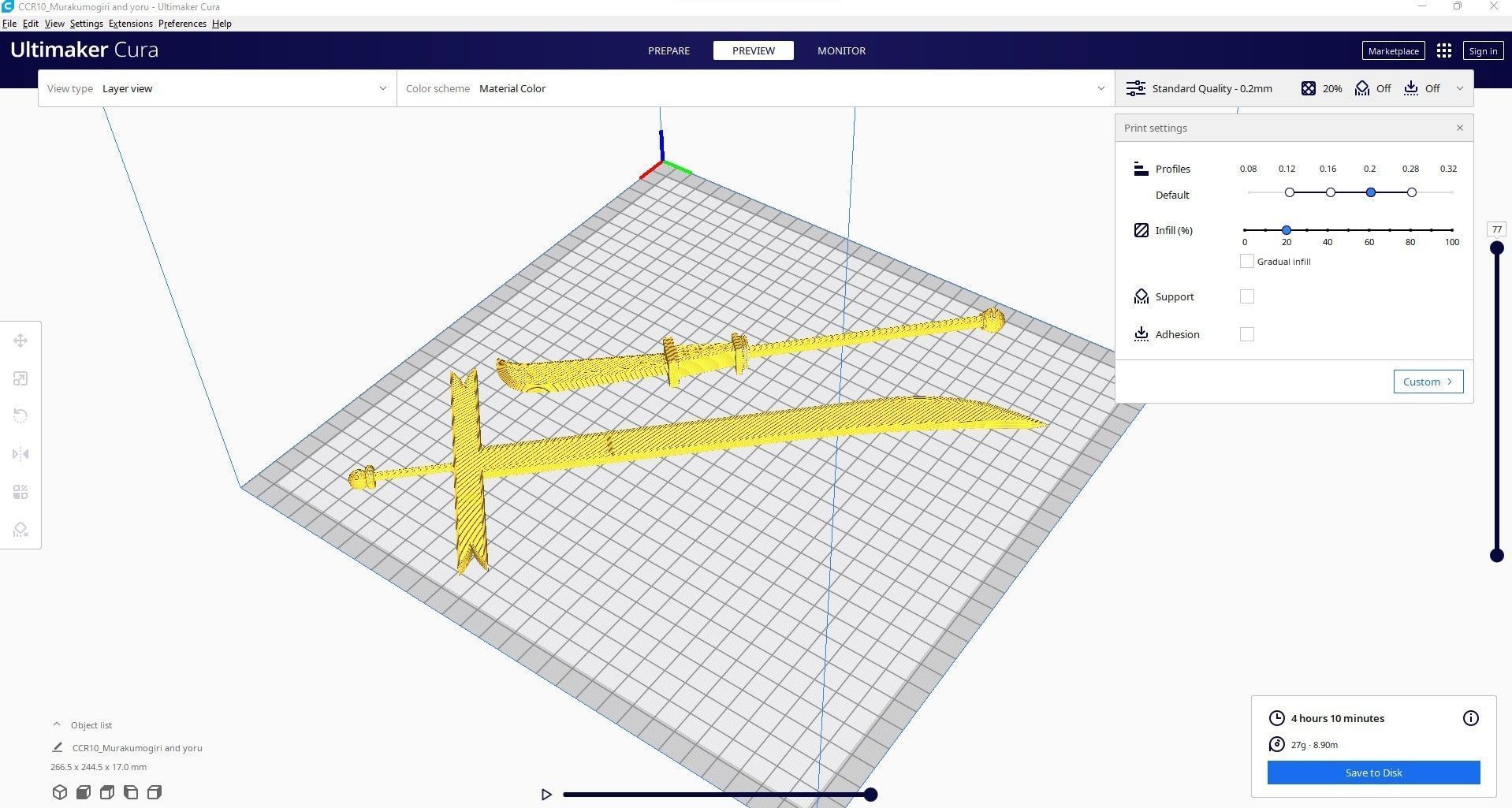 Murakumogiri and yoru takanome 3D print model_3