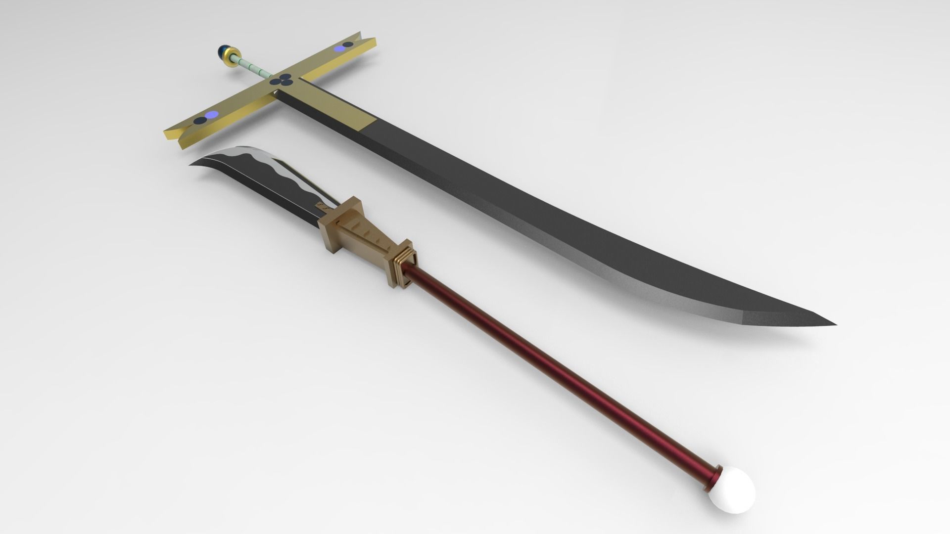 Murakumogiri and yoru takanome 3D print model_5