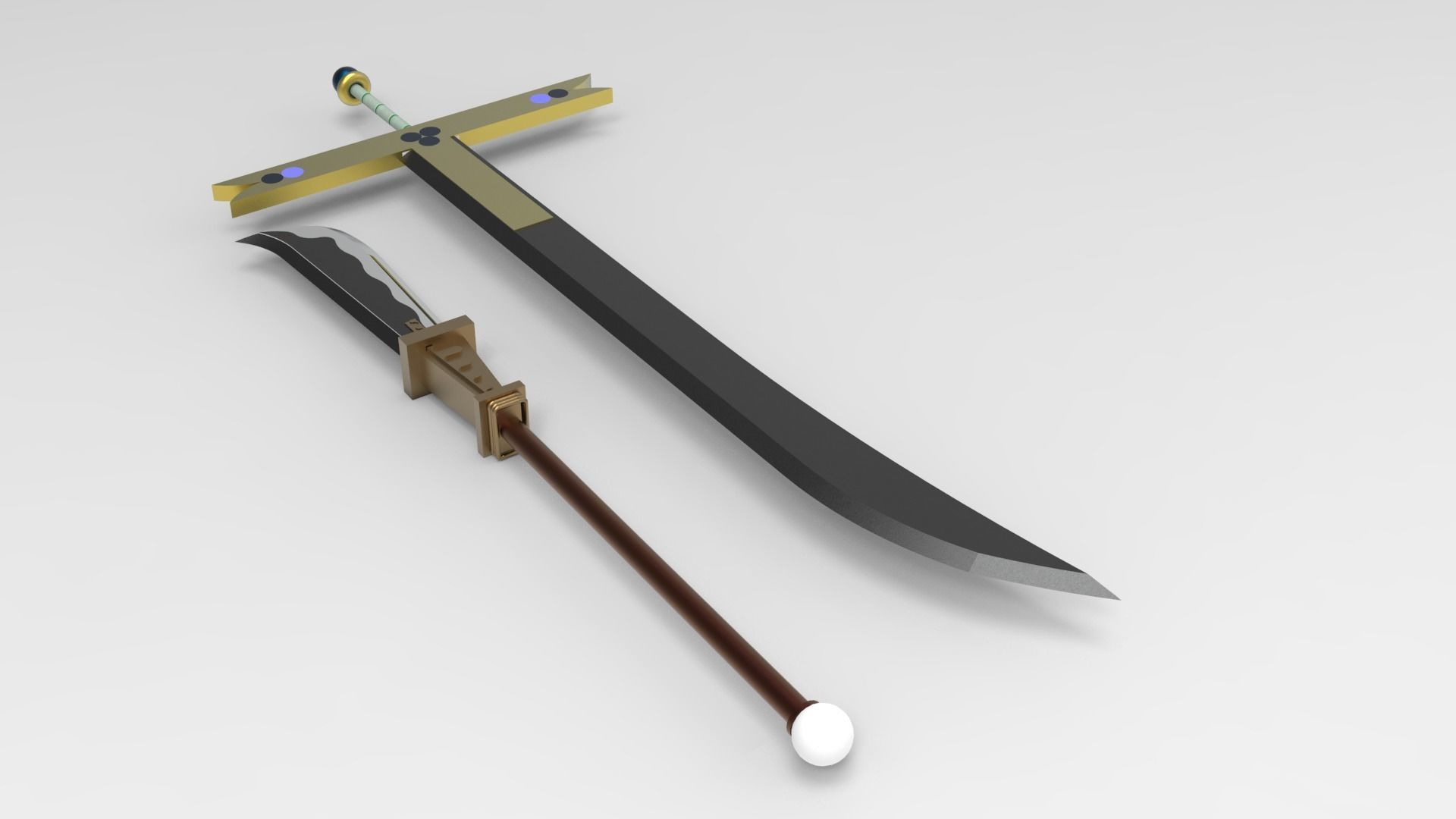 Murakumogiri and yoru takanome 3D print model_7