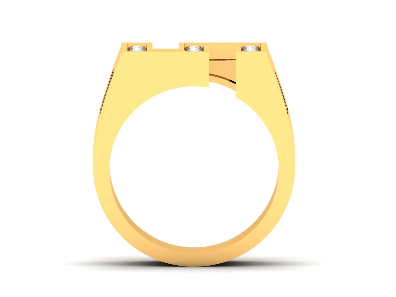 Women ring 3dm stl fbx obj render details 3D print model_3