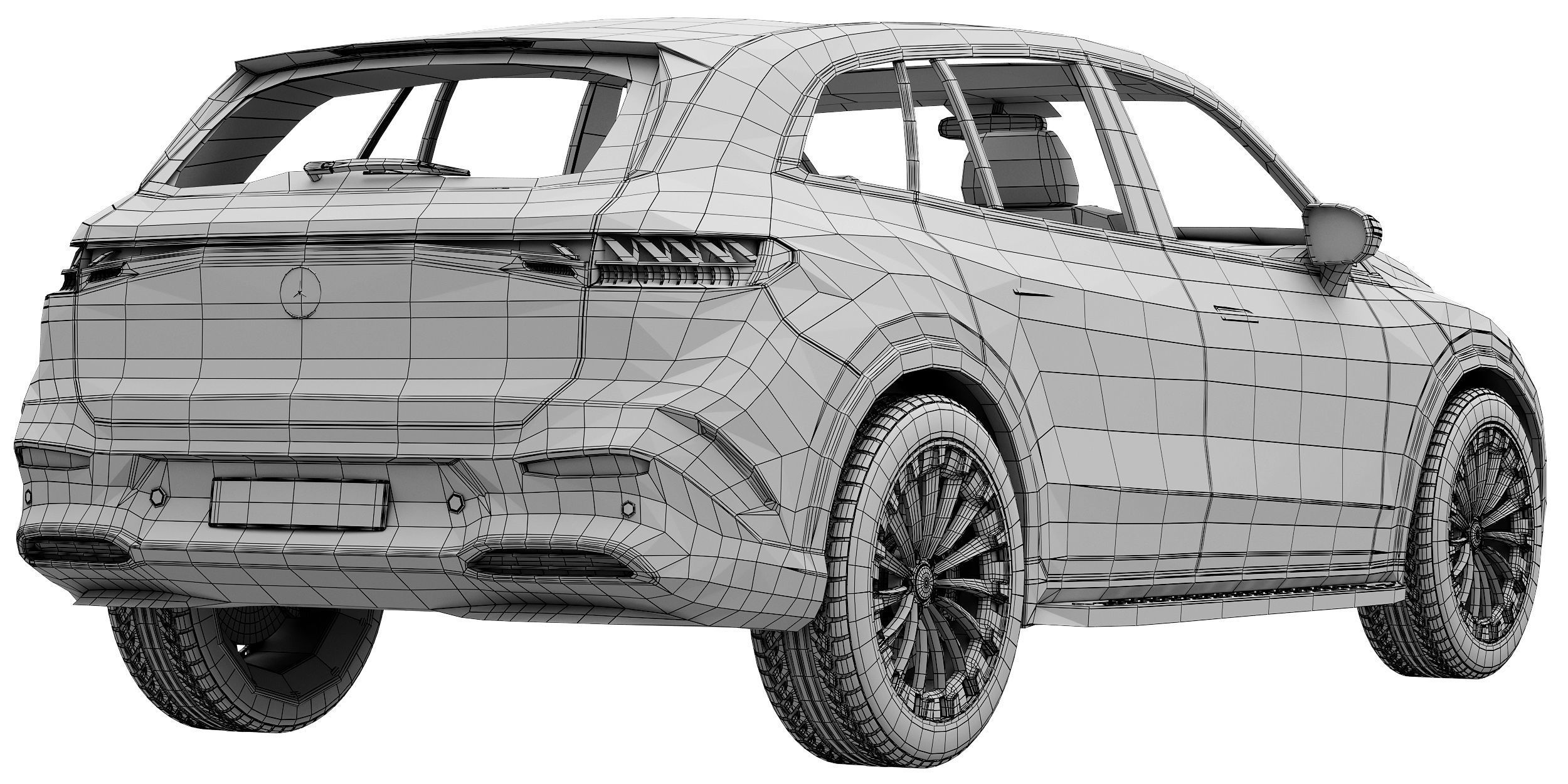 Mercedes-Benz EQS SUV 2023 3D model_16